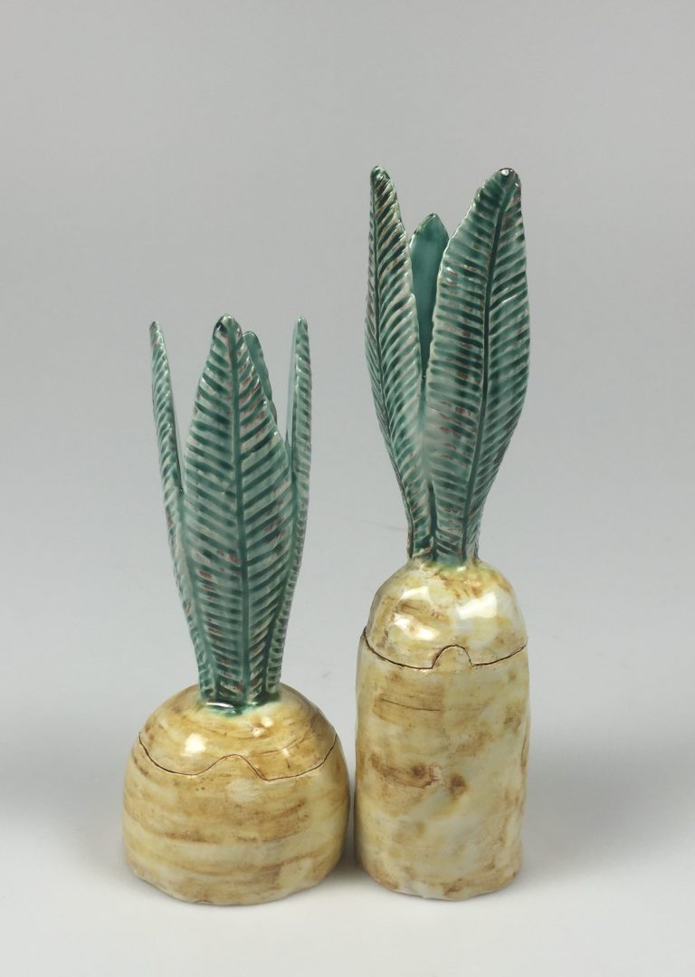 ananas skålar i keramik formgivning på utbildning